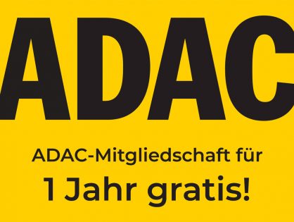 1- Jahr Gratis ADAC-Mitgliedschaft